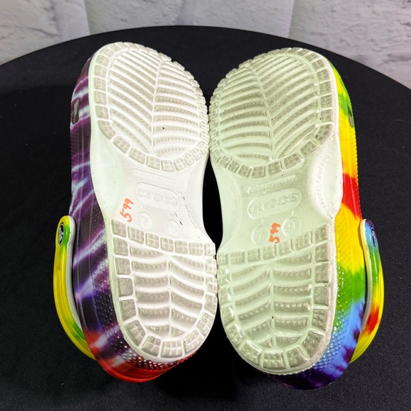 Colorful Tie-Dye Kids Clogs - Picture 5 of 5